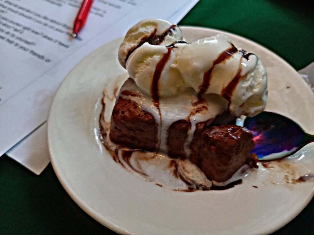 brownie en tiuspa café